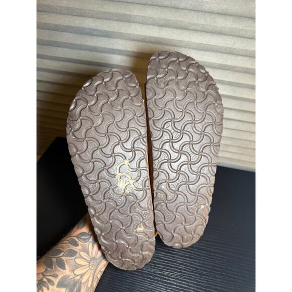 Birkenstock Milano Oiled Leather Brown Slingback Sandals EU 38 US Women 7 Men 5 main image 6